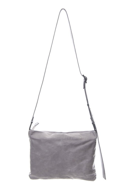 japanese Horse Sacoche Bag Buckle type Ice gray Wash & Oiled - iolom - イオロム