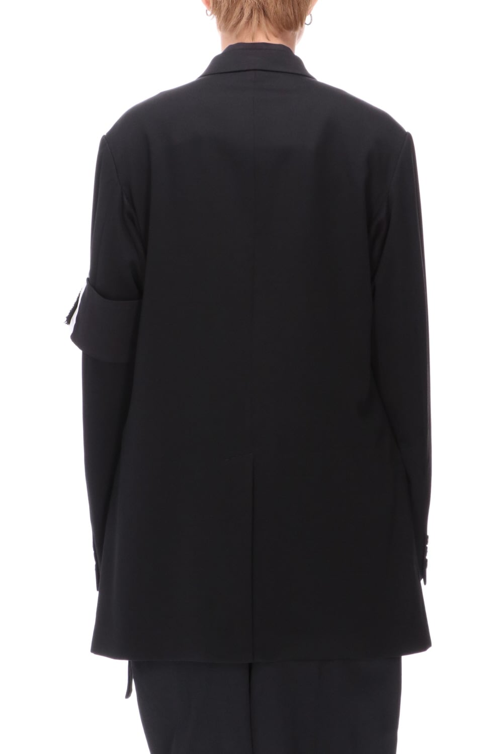 Side Gusset Peaked Lapel Jacket | Yohji Yamamoto | Online Store 