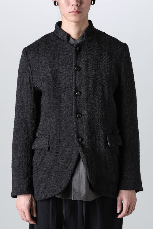 band collar jacket - NOUSAN