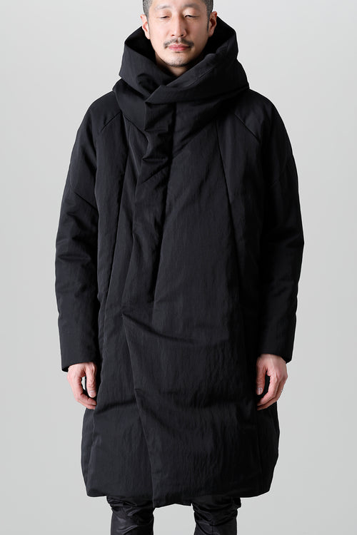 Down Coat Wool Nylon Twill - JULIUS