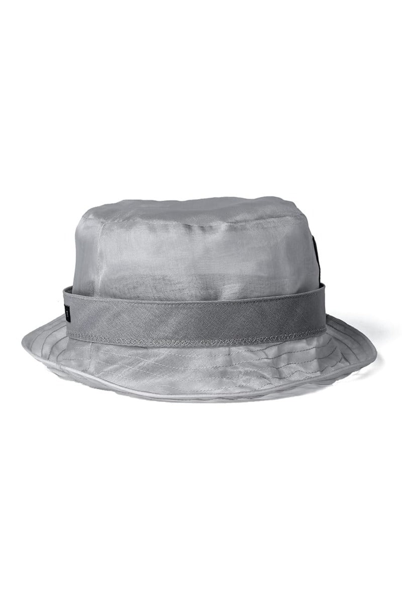 827ACU1-Plaster | Silk Washed Organdie Bucket Hat Plaster | JULIUS 