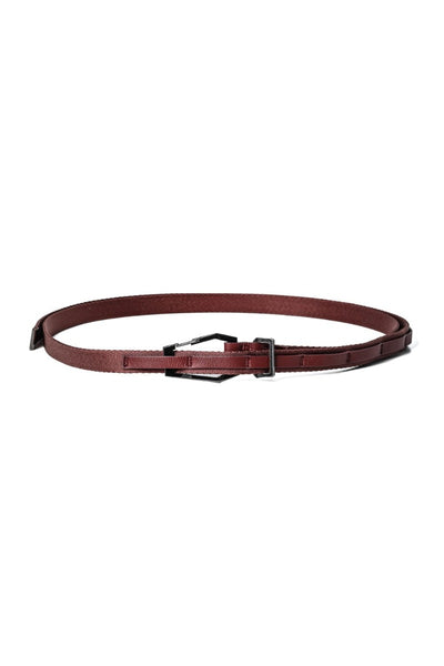 Nylon Tape Carabiner Belt Bordeaux - JULIUS