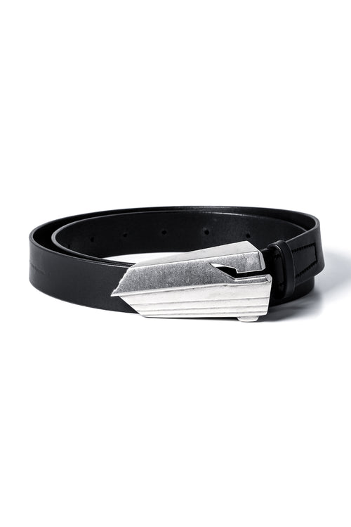 Cow Leather Buckle Belt  - JULIUS