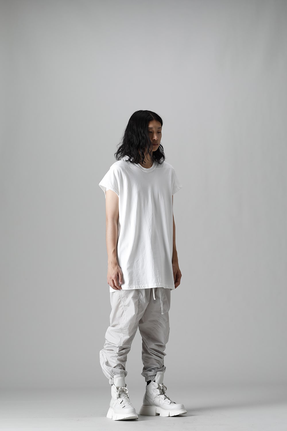 777CPM3-Off-White | コットン ドライ ジャージー 半袖Tシャツ オフ