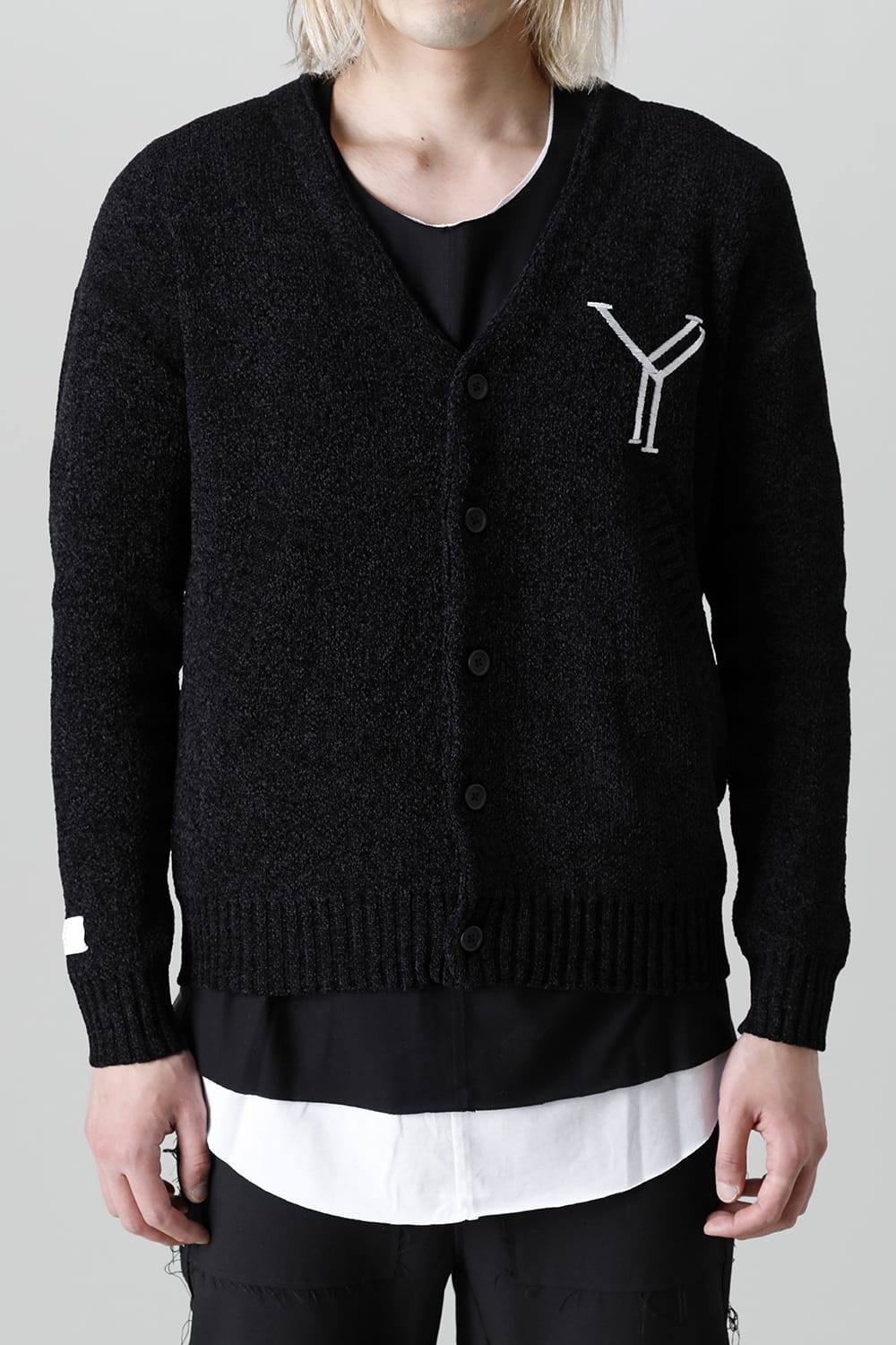 askyy Y LOGO CARDIGAN