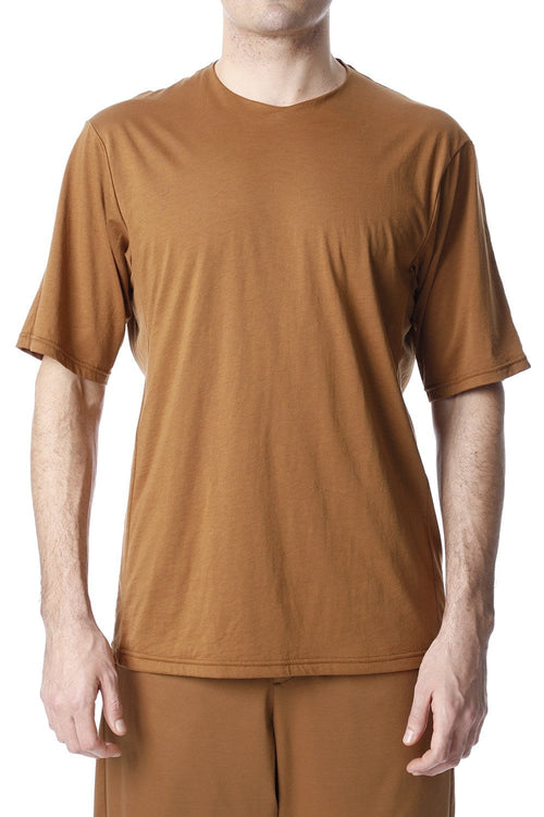 Classic Short sleeve Camel for men - H.R 6 - エイチ アール シックス