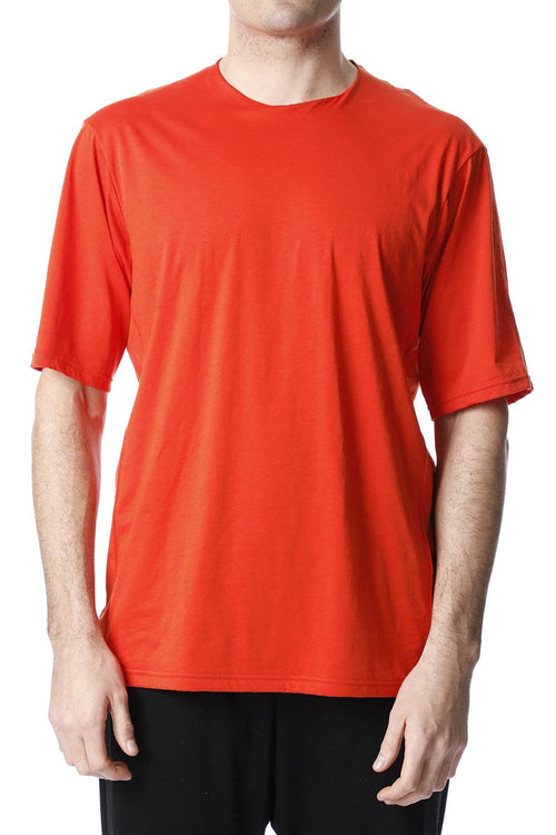 Classic Short sleeve Orange for men - H.R 6 - エイチ アール シックス