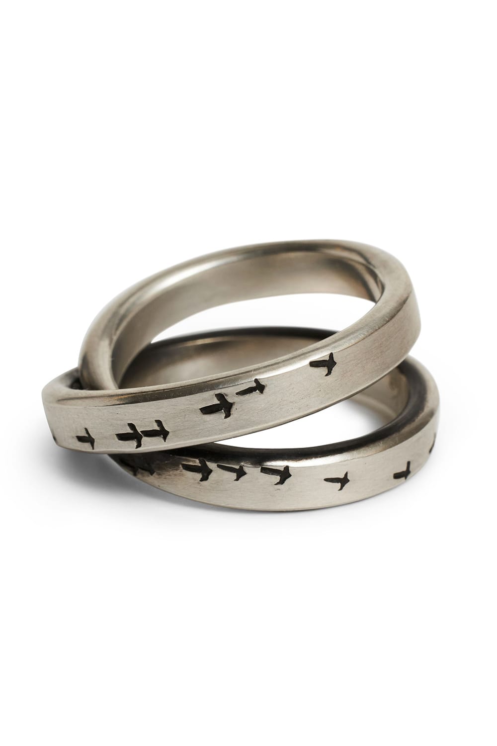 925 Sterling Silver Bujukan White Sapphire Criss Cross Ring | Shop 925  Silver Bujukan Rings | Gabriel & Co