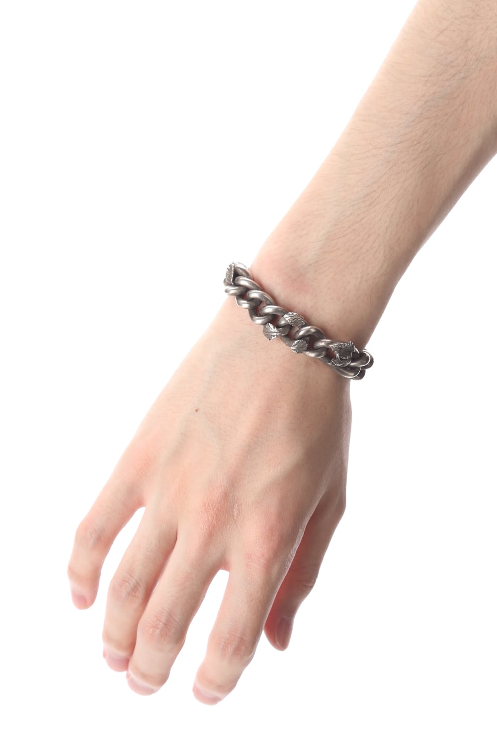 bracelet-curb-chain-rosebud | ブレスレット ケーブ チェイン ローズ ...