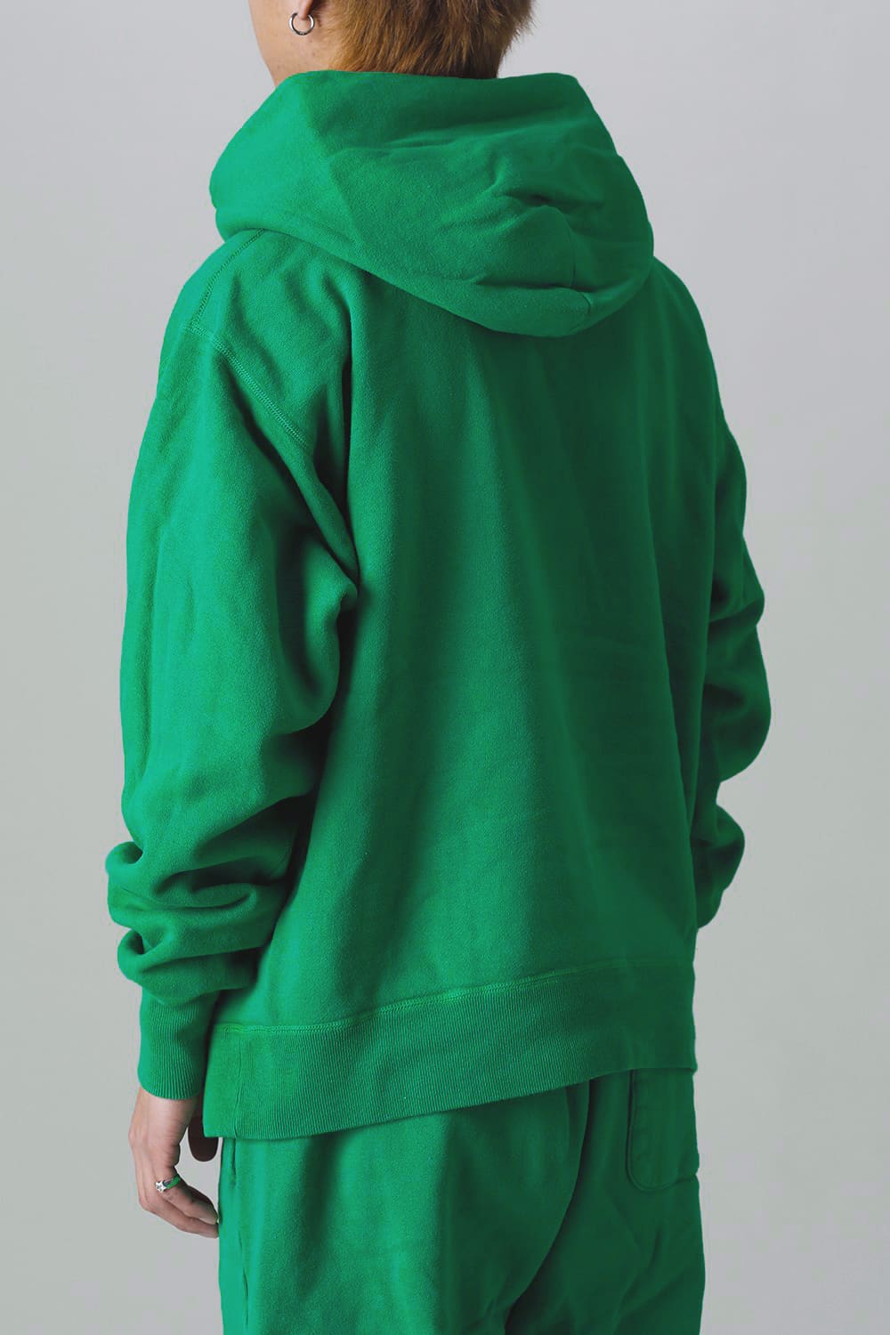 SM-S22-0000-044 | SAINT Logo hoodie Green | SAINT Mxxxxxx | Online 