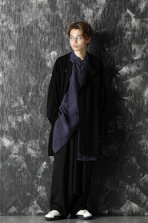 Rib Switching Cardigan - Yohji Yamamoto