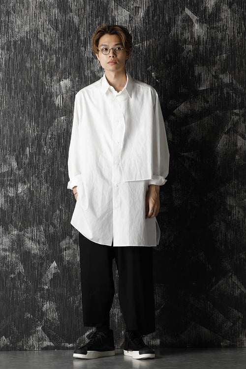 No Fixing Broad Cloth Shirt - Yohji Yamamoto