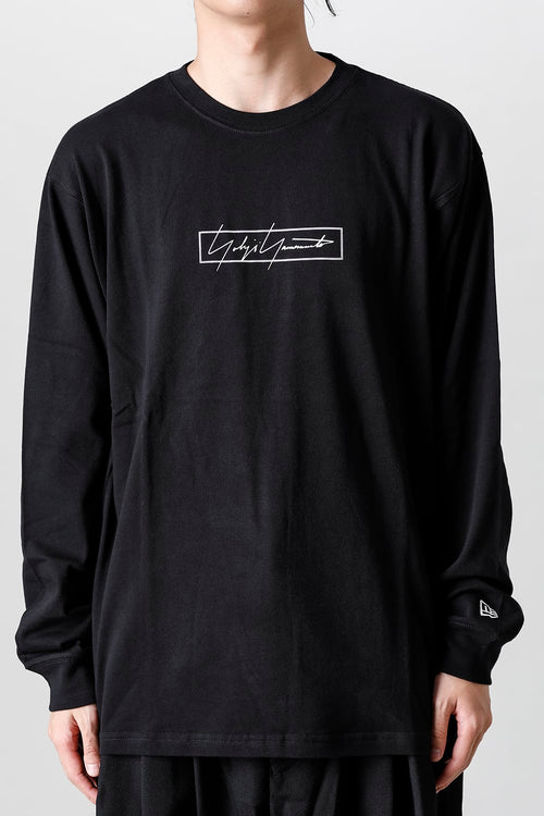 New Era × Yohji Yamamoto Front Logo print Long sleeve T-shirt - Yohji Yamamoto