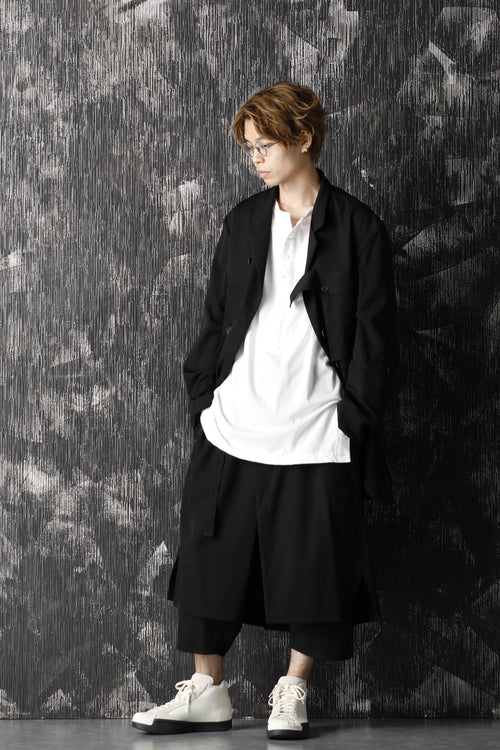 Wrinkled Gabardine Reversible Jacket - Yohji Yamamoto