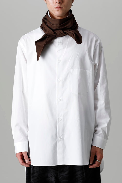 Stole Double Collar Blouse - Yohji Yamamoto