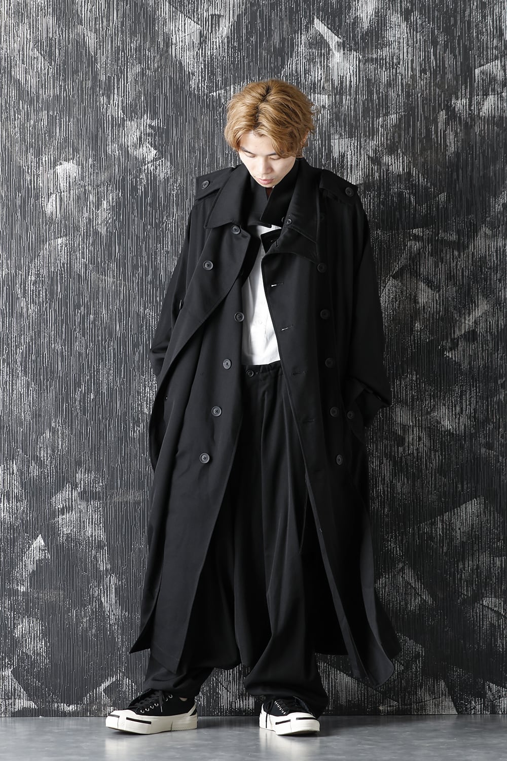 wrinkled-gabardine-removable-coat | シワギャバジン リムーバブル