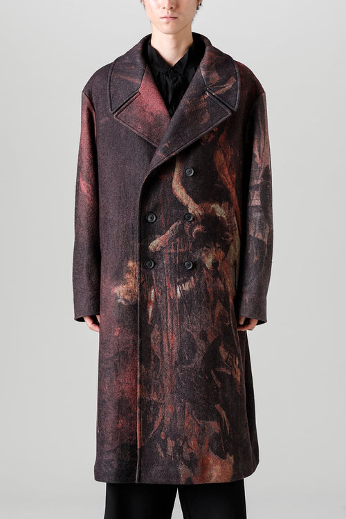 Tab Double Coat - Yohji Yamamoto