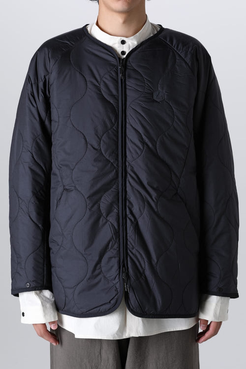 Heating Inner Quilt Blouson Black - LANTERN