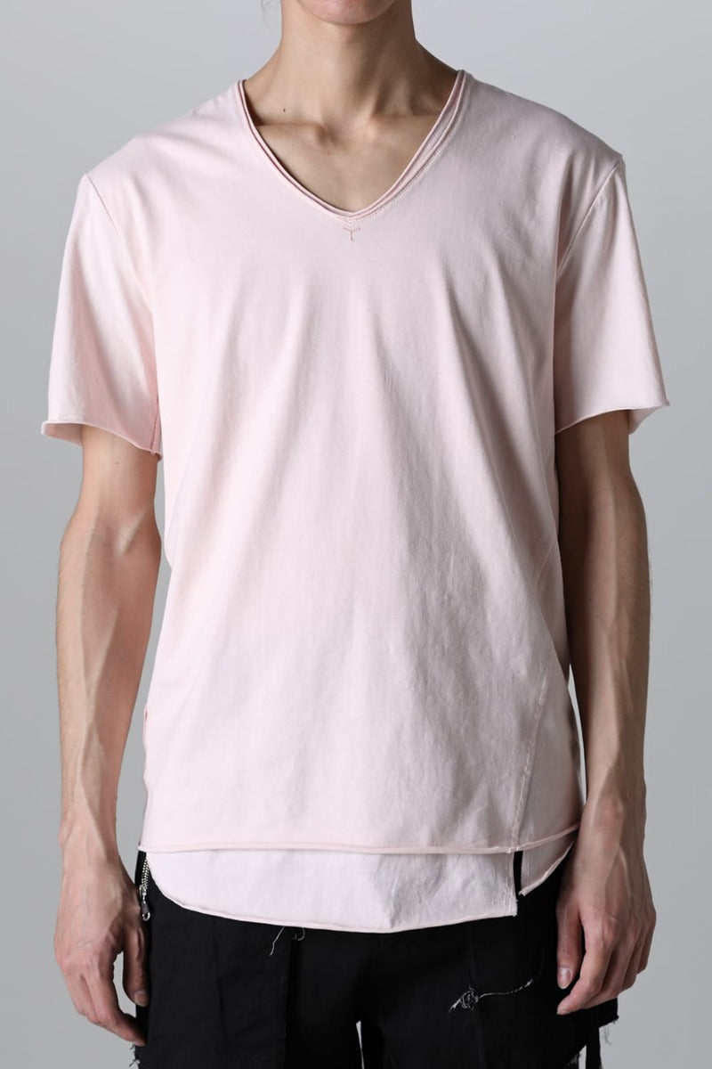 ASKYY / LAYERED CUTSEW 0TH / ASH PINK