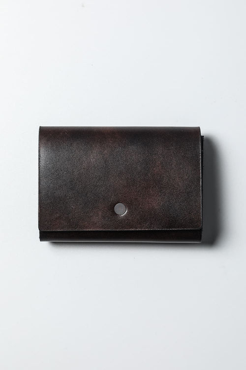 nagi-wallet-purse-museum-calf  Dark Brown - una