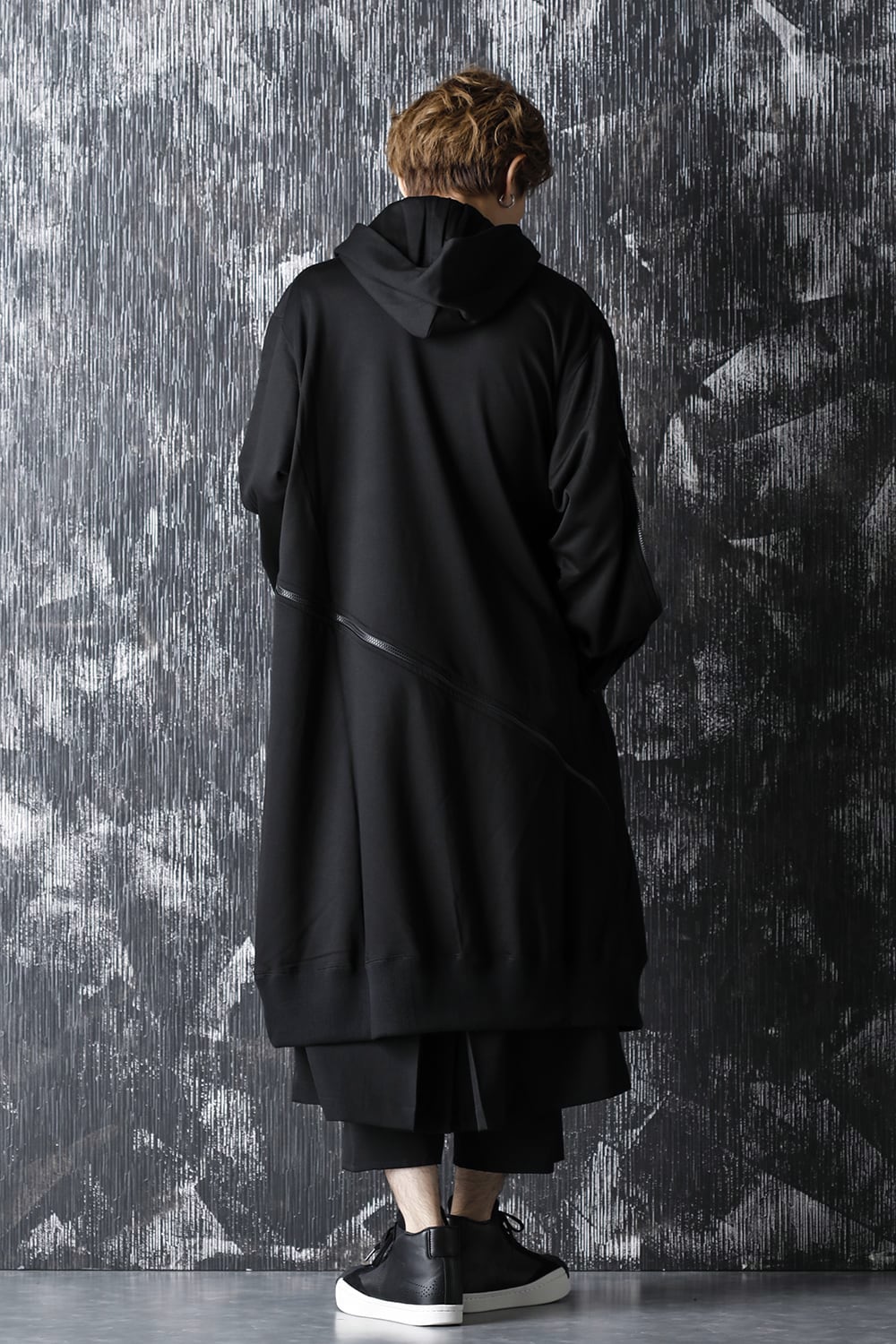 zip-long-hoodie | Zip Long Hoodie | B Yohji Yamamoto | Online 