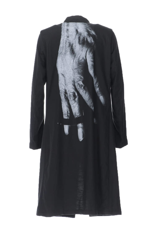 The R Limited  Hand print Long jacket - nude:masahiko maruyama