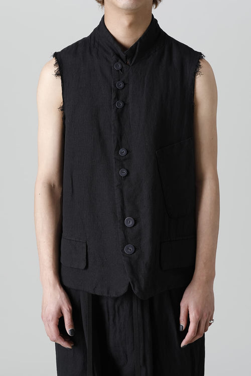 Garment Dyed Vest - nude:masahiko maruyama