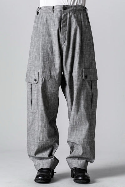 CARGO TROUSERS GREY SUMI Chambrey - O PROJECT