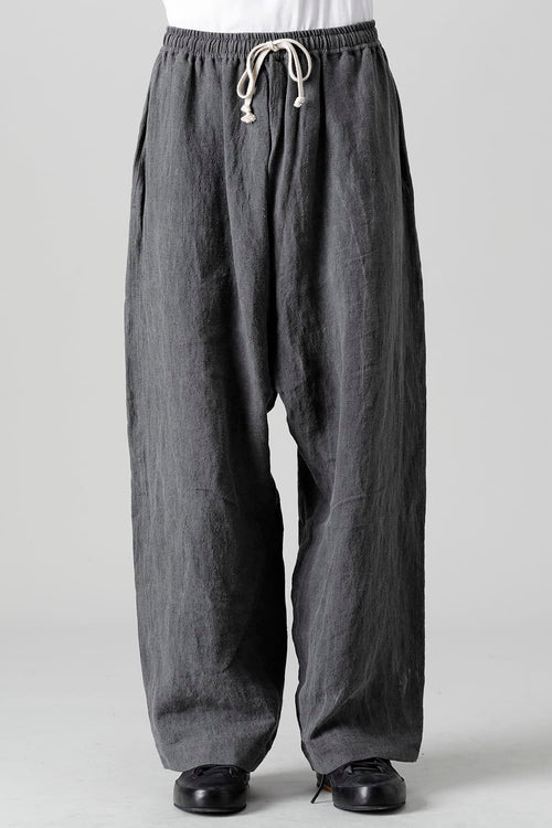 JOGGING TROUSERS DK SUMI DYED Flax Lawn - O PROJECT