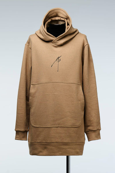 Loose Hoodie  Gray Beige - THE ONENESS