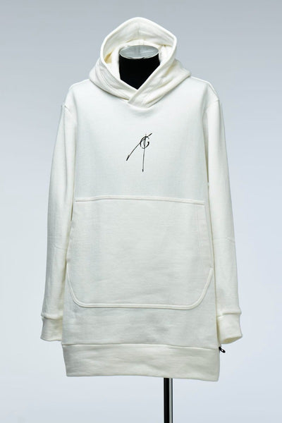 Loose Hoodie  White - THE ONENESS