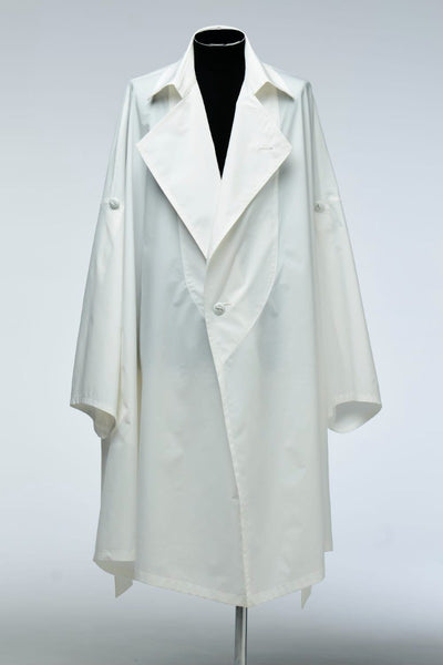 HAORI-TrenchCollar White - THE ONENESS