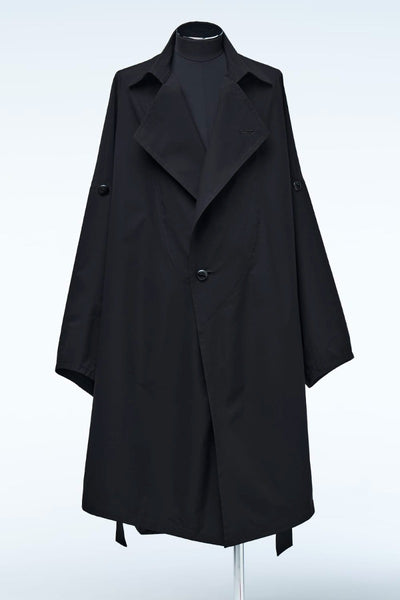 HAORI-TrenchCollar Black - THE ONENESS