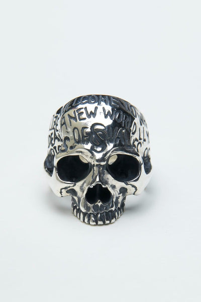 THEONENESS Philosophy Skull Ring - THE ONENESS