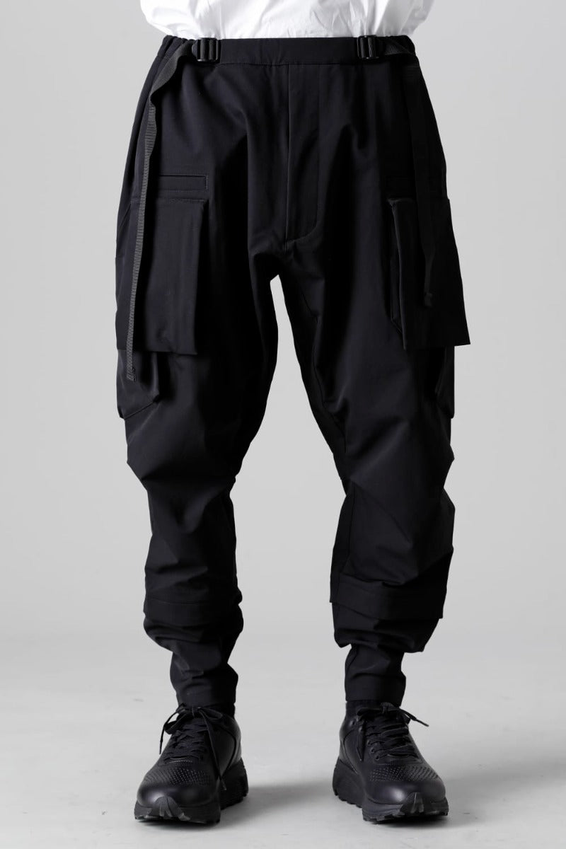 P23A-DS-Black Wide Trousers Black アクロニウム 通販 - FASCINATE ONLINE