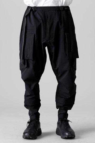 Wide Trousers Black - ACRONYM - アクロニウム
