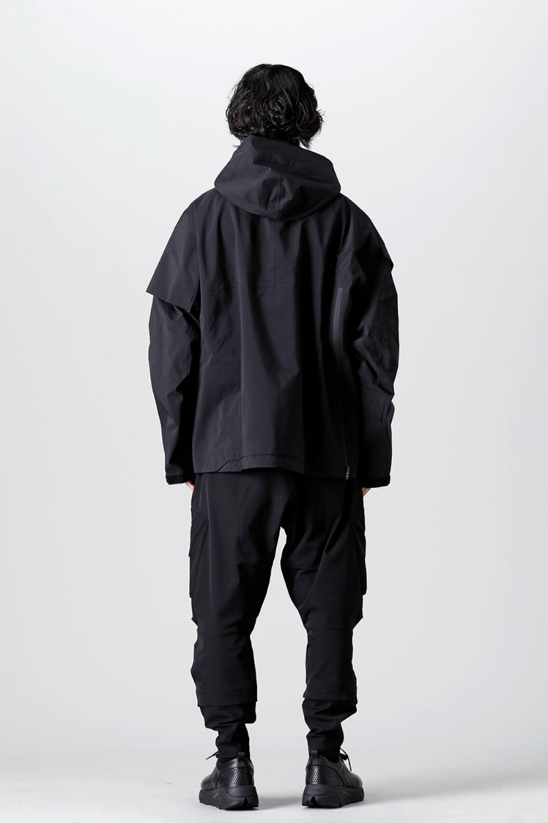 P23A-DS-Black | Wide Trousers Black | ACRONYM | Online Store 