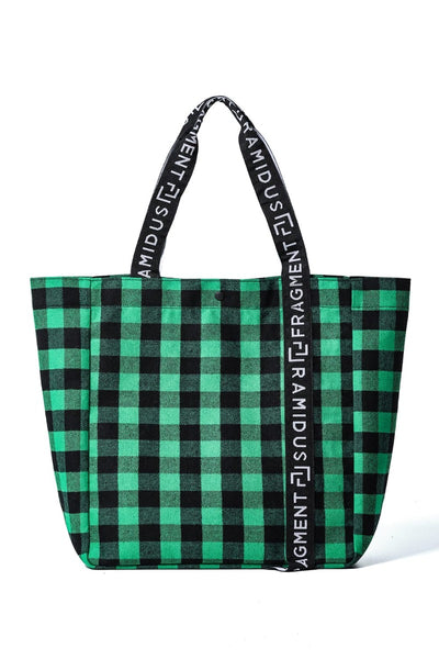 RAMIDUS BOX TOTE BAG (L) Green - RAMIDUS