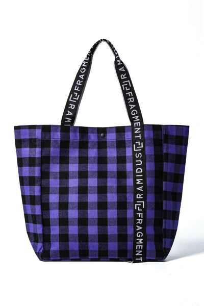 RAMIDUS BOX TOTE BAG (L) Purple - RAMIDUS