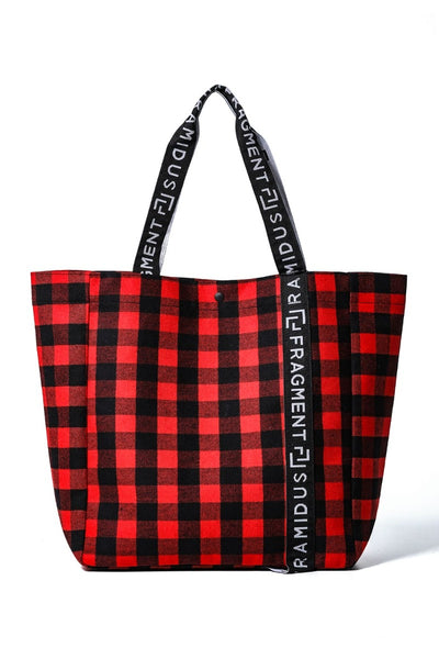 RAMIDUS BOX TOTE BAG (L) Red - RAMIDUS