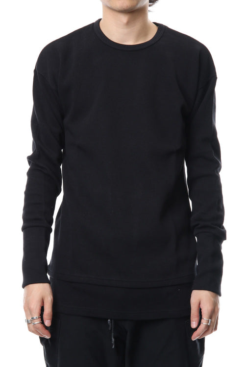 Double Face Layered L/S  RB-010 Black - RIPVANWINKLE