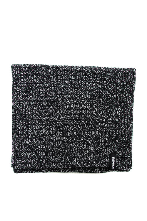 3GG Wool Cotton W Snood RB-056 T.Black - RIPVANWINKLE