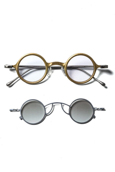 ZIGGY CHEN x RIGARDS collaboration RG1911CU Mad Scientist / Gold (frame) x Silver (clip) Gray (lenses) - RIGARDS