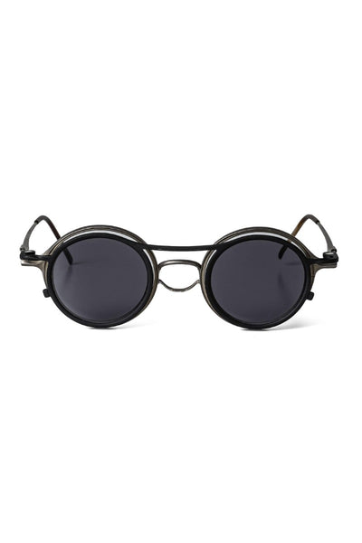 RIGARDS collaboration sunglasses - RG2001TVA Vintage Raw / Black / Black - The Viridi-anne