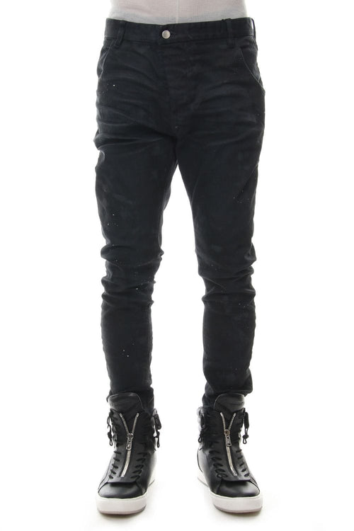 DUST JEANS PANTS Dust Black - RIPVANWINKLE - リップヴァンウィンクル