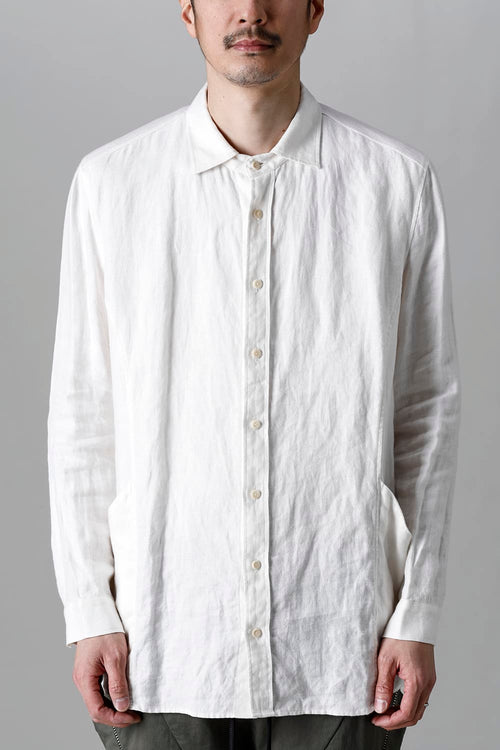 ソリッドシャツ Euro White - RIPVANWINKLE - リップヴァンウィンクル