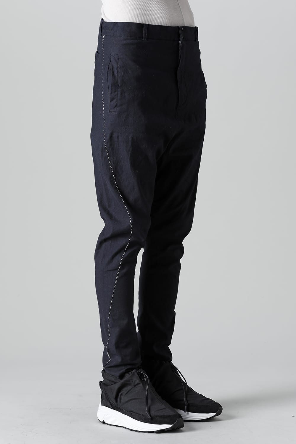 RW-423-D.Navy, Linen Jersey Solid D.Navy, RIPVANWINKLE