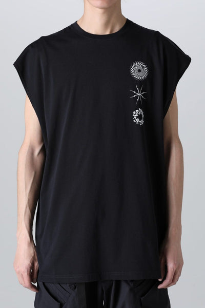 Sleeveless T-shirt Black - ACRONYM - アクロニウム