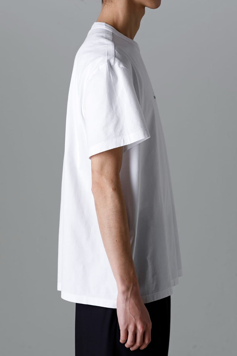 S30GC0701-White-Black-Embroidery | リバース ロゴ Tシャツ ホワイト ...