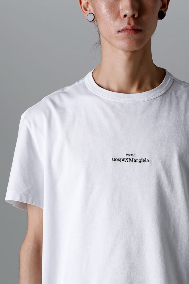 新品 maison margiela メゾンマルジェラ 反転 ロゴ Tシャツ
